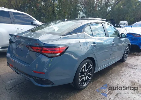 2025 Nissan Sentra Sr из США, поврежденный, VIN 3N1AB8DV0SY345947